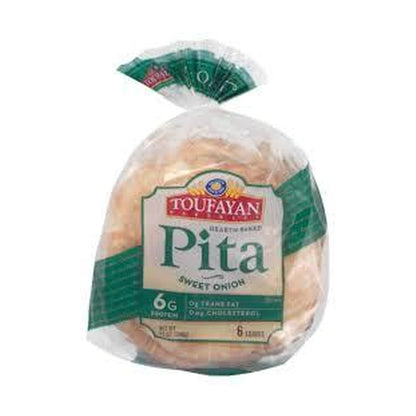 Toufayan Onion Pita Bread 12Oz