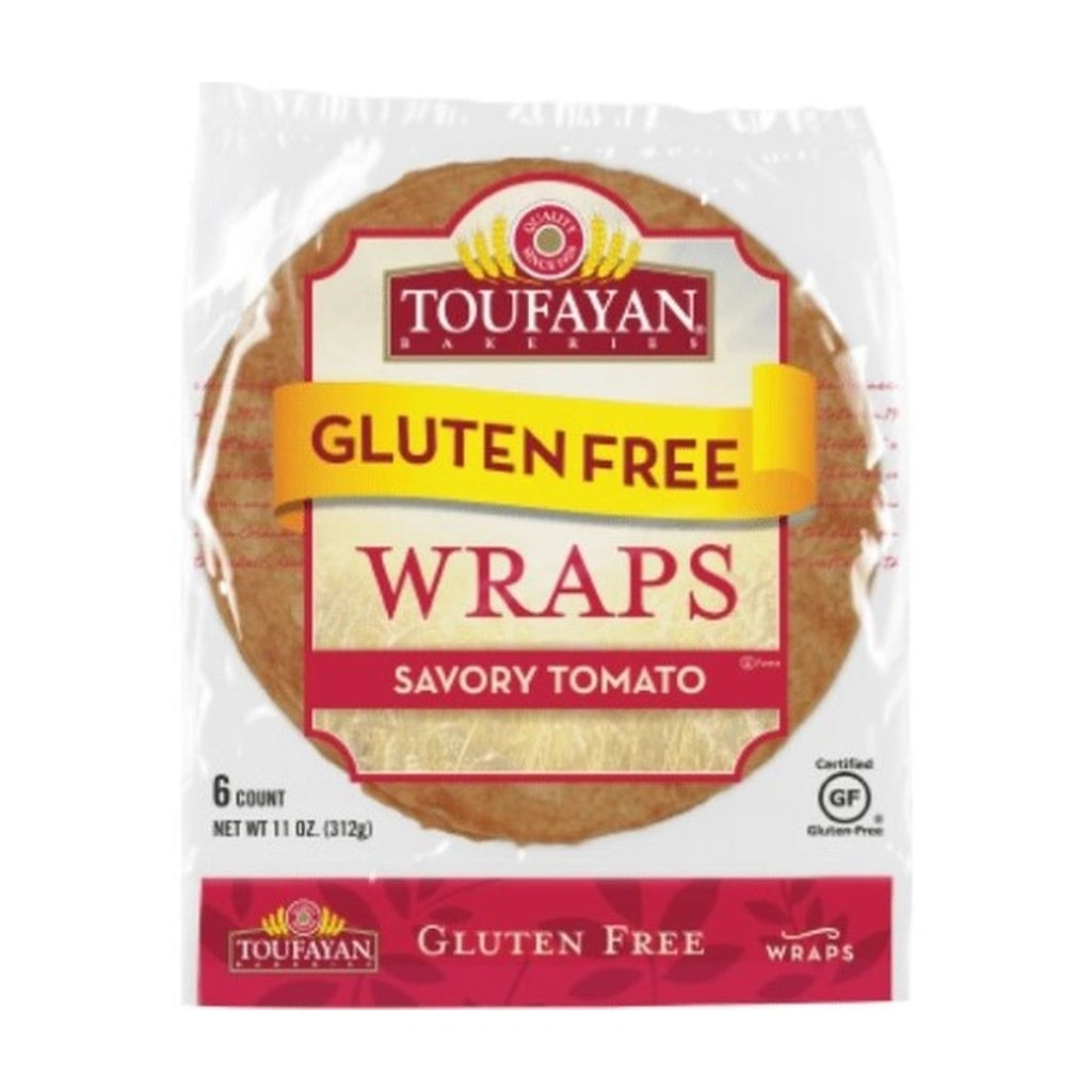 Toufayan Tomato Gluten Free Wrap Dough 1