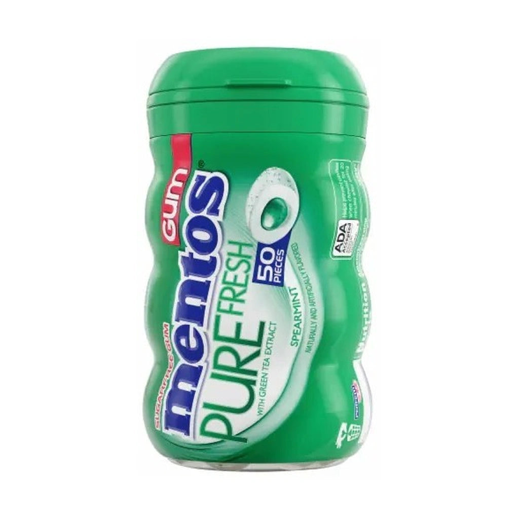 Mentos Wintergreen Curvy Bottle 50Ct