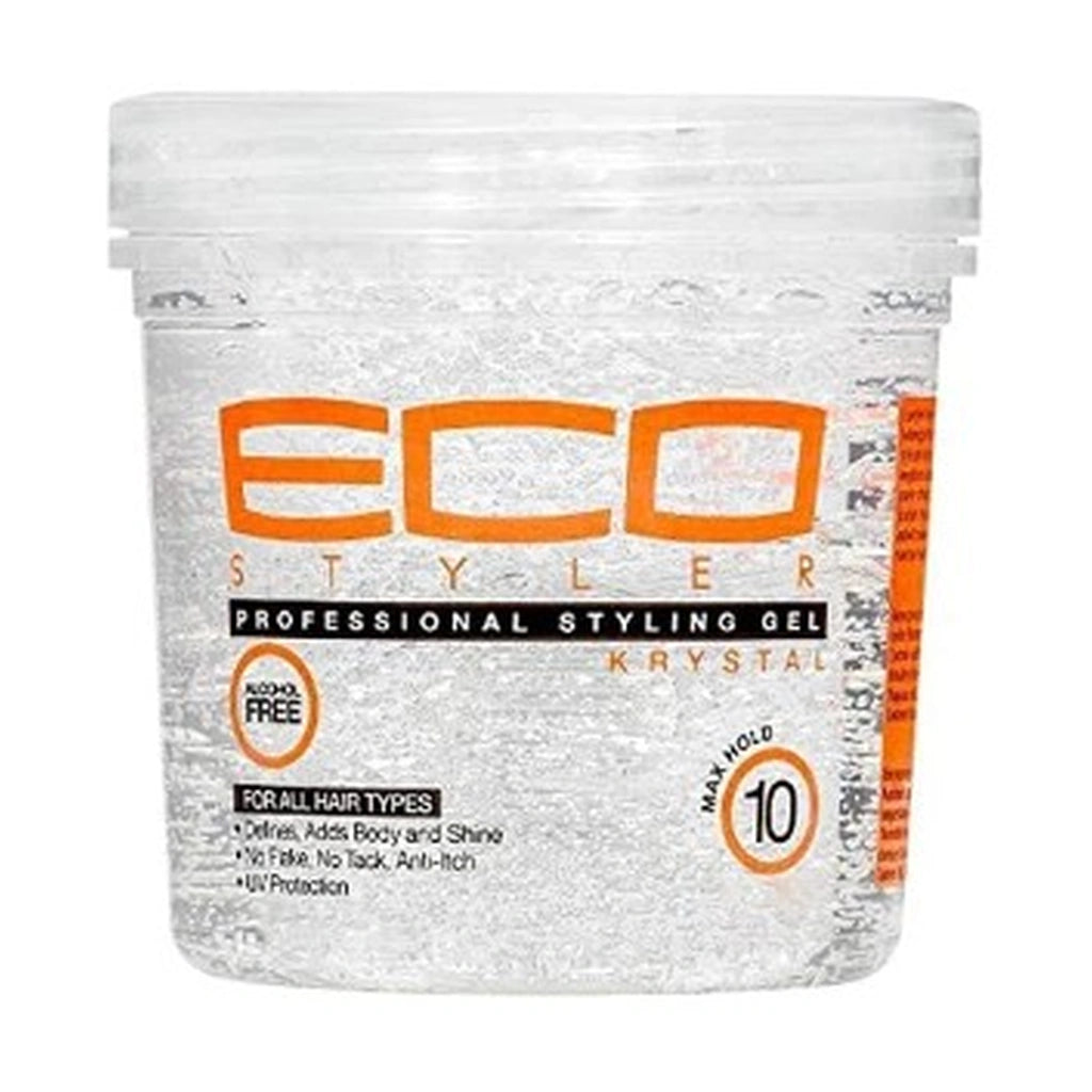 Eco Stylng Gel Krystal Wht 8Z