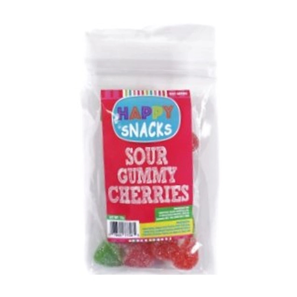 Happy Snacks Sour Gummy Cherries 72G