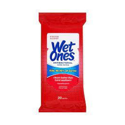 Wet Ones Vit-E Aloe 20Ct