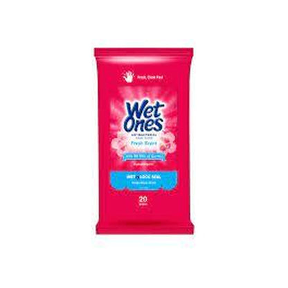 Wet Ones-Antibac Wipes 20Ct