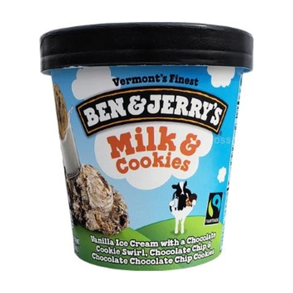 Ben & Jerry'S Milk Cookies 473Ml