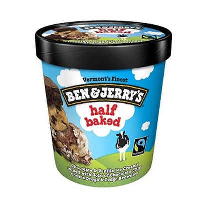 Ben & Jerry'S Half Baked 473Ml