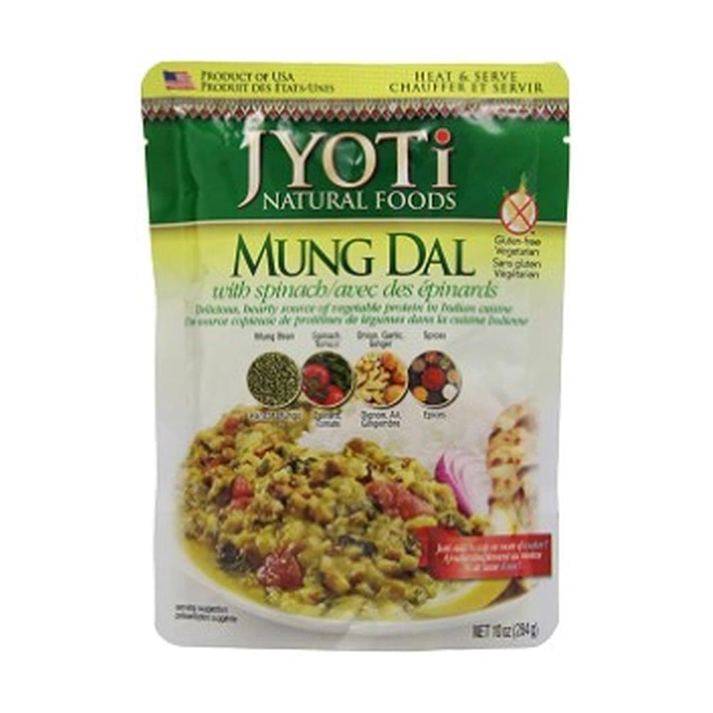 Jyoti Mung Dal W/Spinach 10Oz