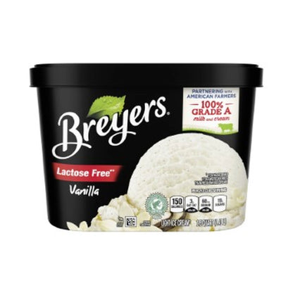 Breyers Lactose Free Vanilla Ice 1.4Lt