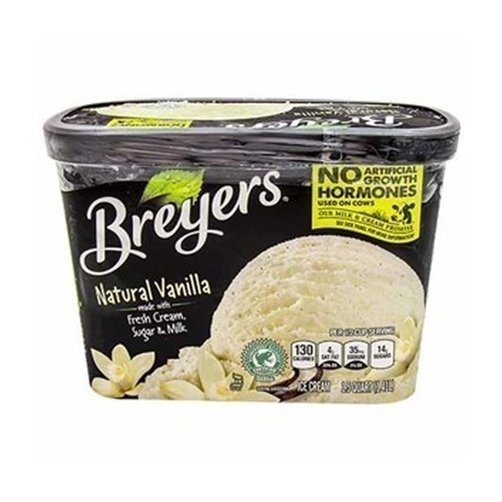 Breyers Vanilla No Sugar Added 614