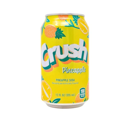 Crush Soda Pineapple 12Oz