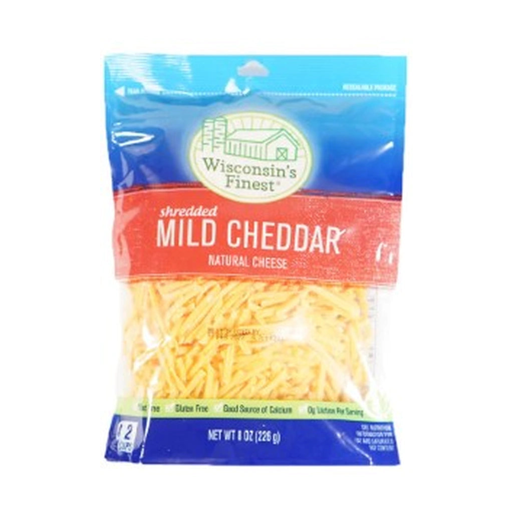 Wisconsin'S Fine Mild Shredded 8Oz