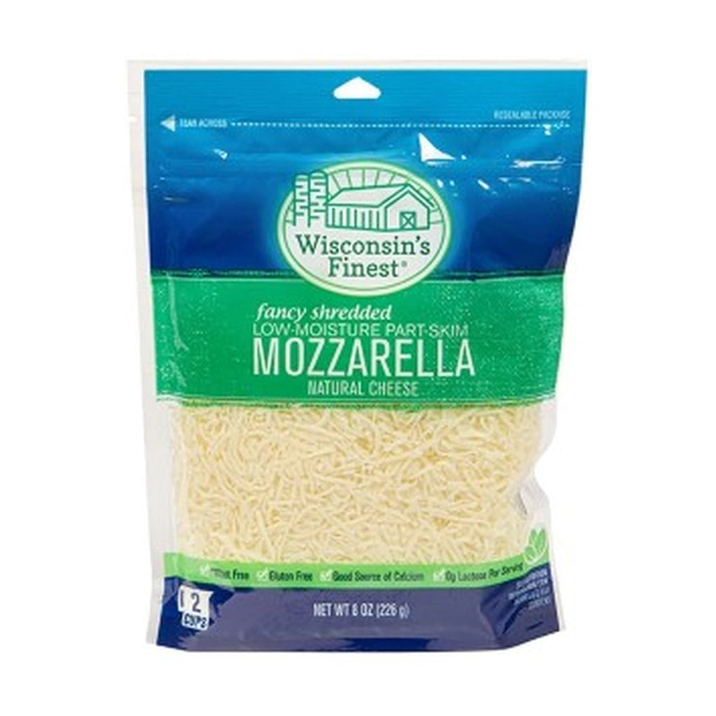 Wisconsin:S Fnst Mozz Shrdd 8Z