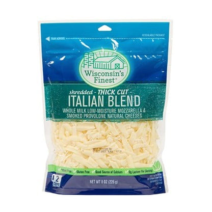 Wisconsins Finest Italian Shredded 8Oz