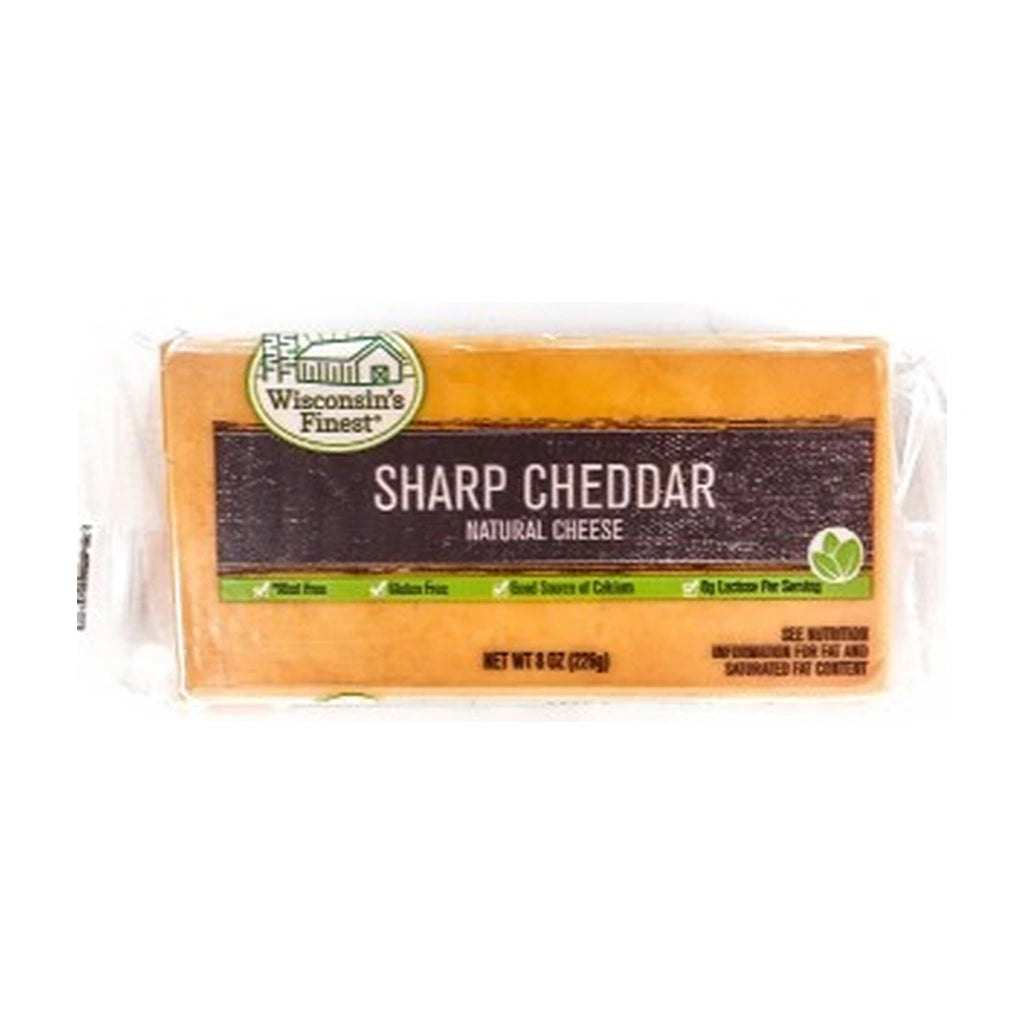 Wisconsin'S Finest Sharp Cheddar 8Oz