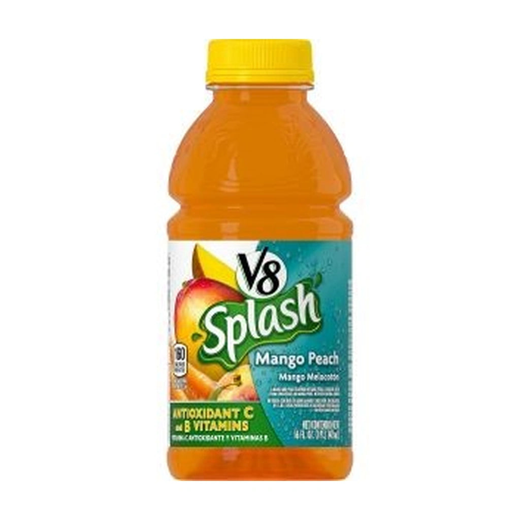 V8 Splash Mango Peach 16Oz