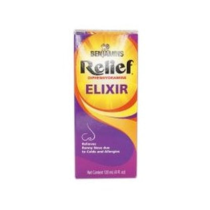 Benjamins Relief Elixir 120Ml