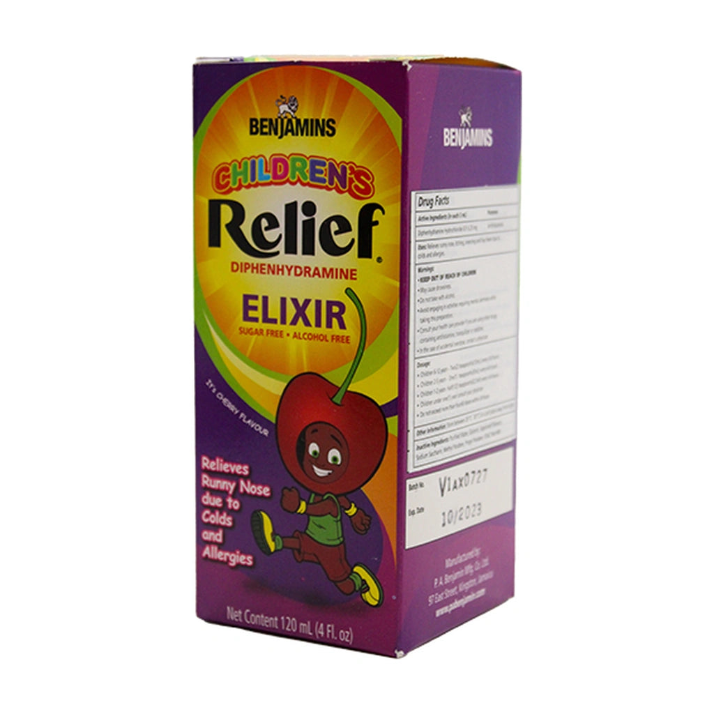 Benjamins Cherry Relief Elixir 120Ml