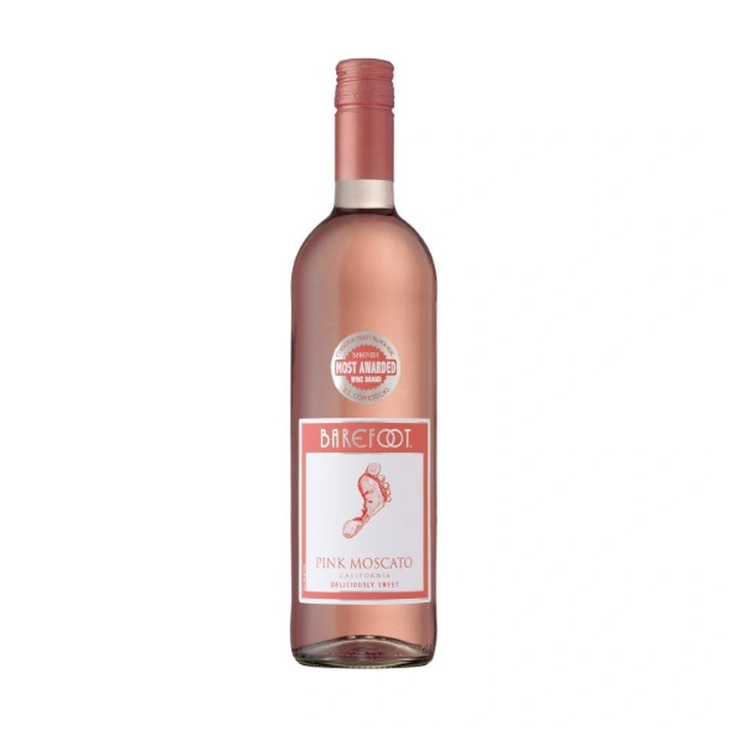 Barefoot Pink Moscato Wine 750Ml