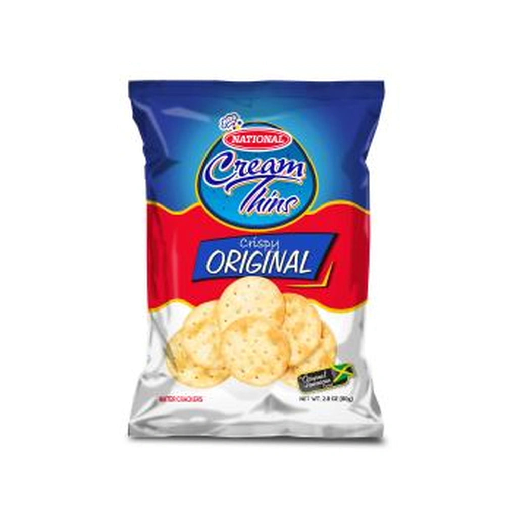 National Cream Thins Original 80G