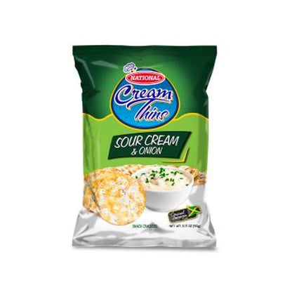 National Cream Thin Sour Cream Onion 90G