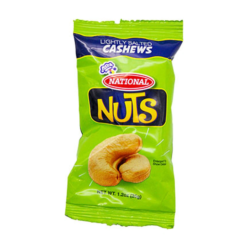 National Lightly Salted Cashews 35G
