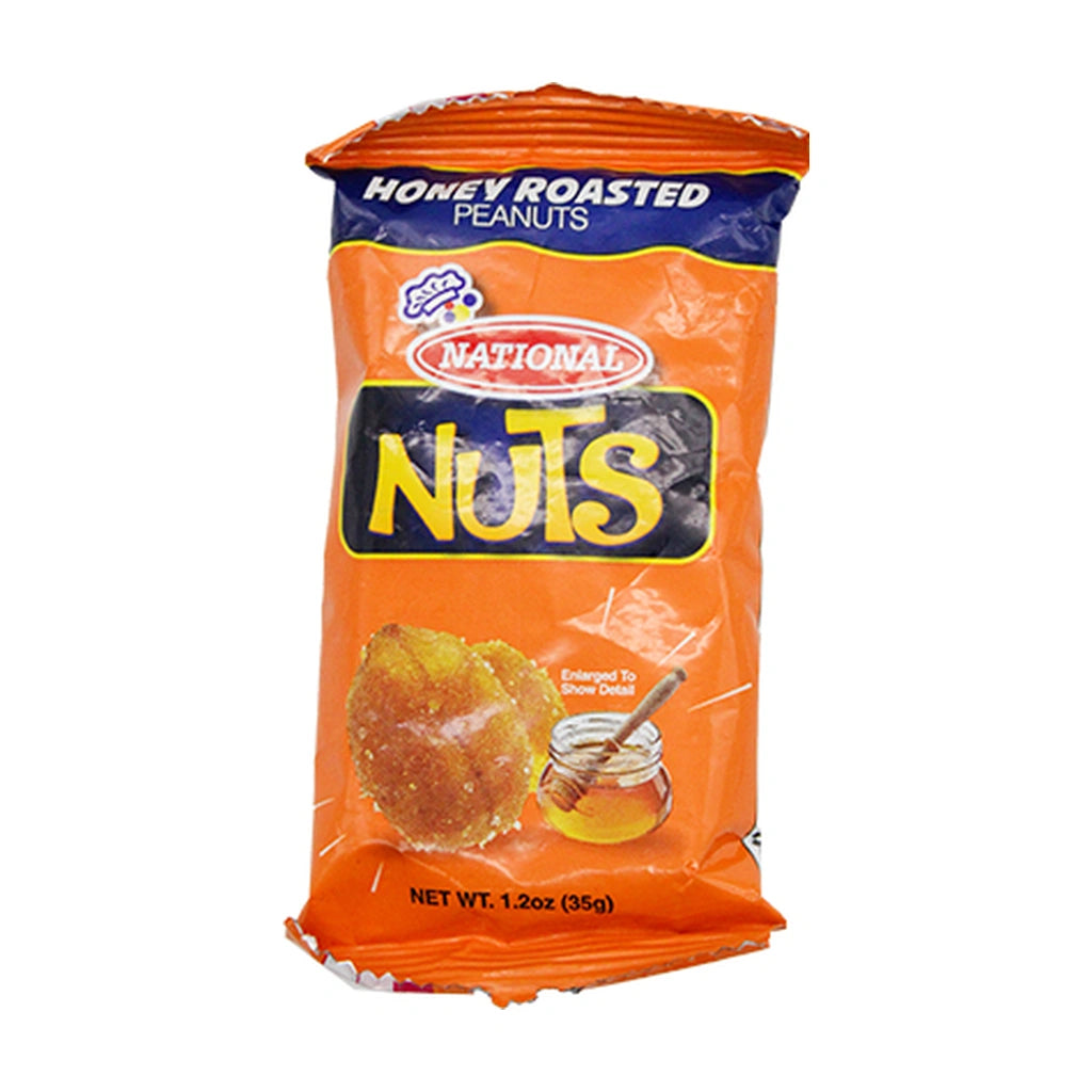National Honey Roasted Peanuts 35G