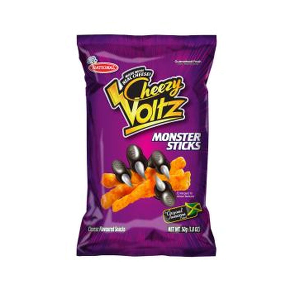 National Cheesy Volt Monster Sticks 25G