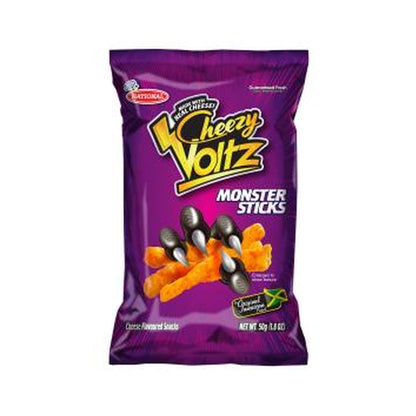National Cheesy Volt Monster Sticks 25G