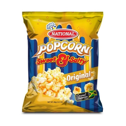 National Sweet & Salty Popcorn Orig 50G