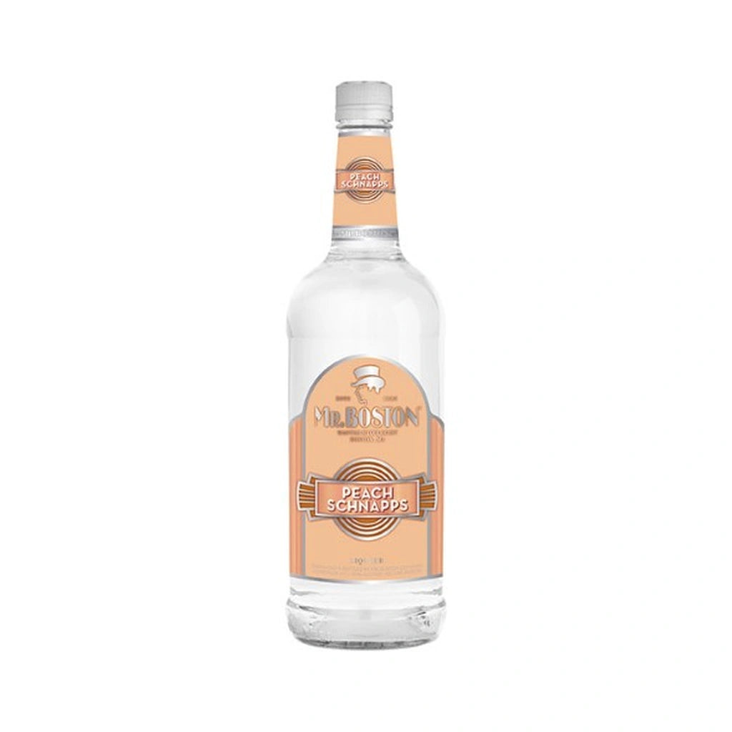Mr. Boston Peach Schnapps Liquer 1Lt