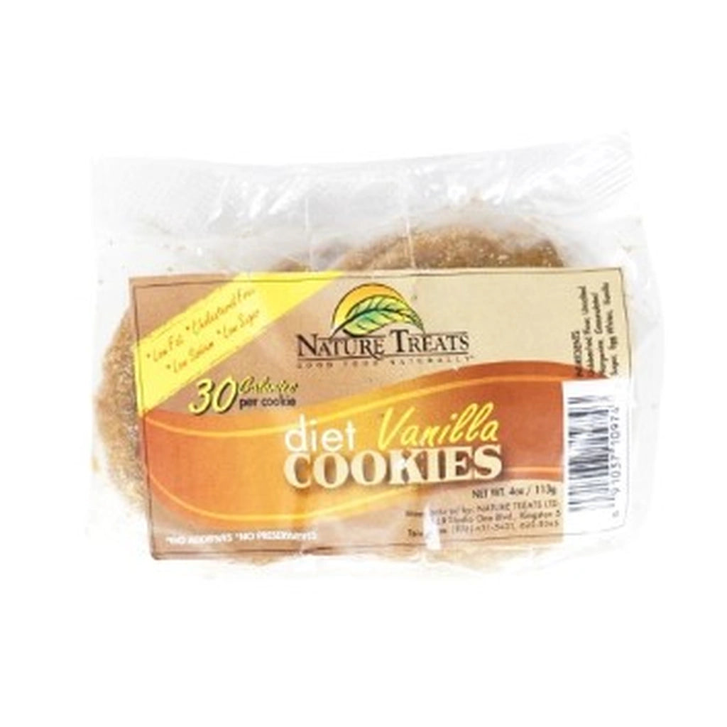 Nature Treats Diet Vanilla Cookies 4Oz