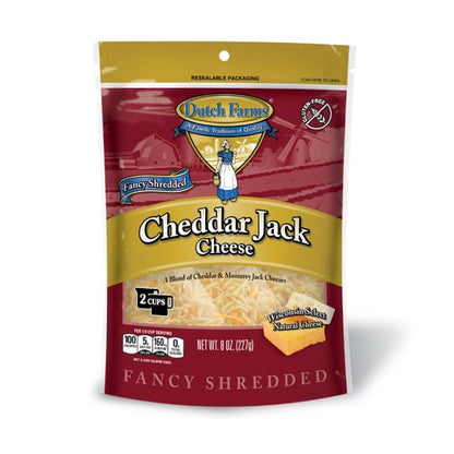Dutch Farm Cheddar Jack Fancy 8Oz