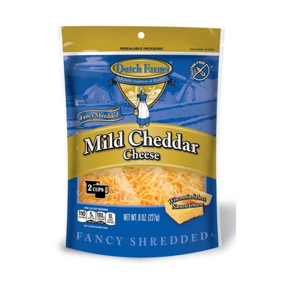 Dutch Farm Mild Cheddar Fancy 8Oz