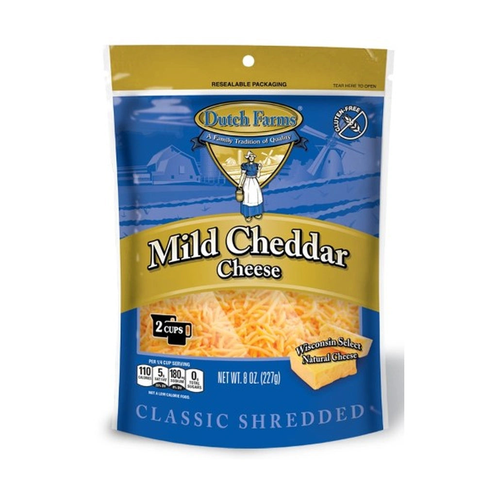 Dutch Farm Mild Cheddar 8Oz