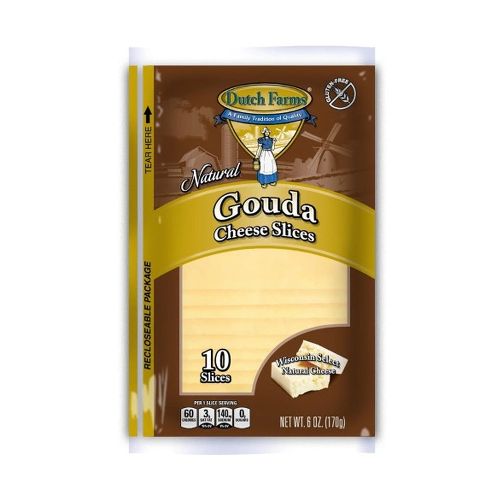 Dutch Farm Gouda Slice Chse 6Z