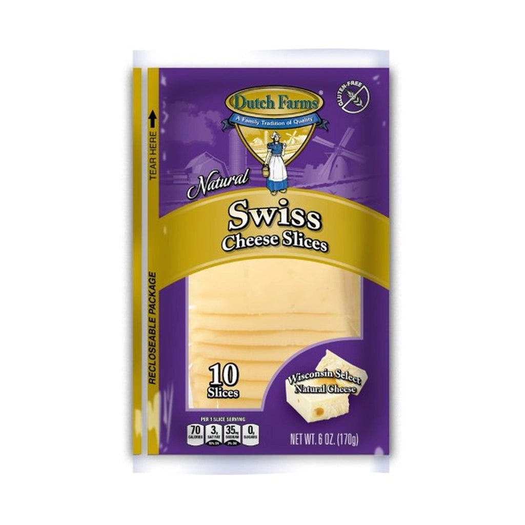 Dutch Farm Swss Chd Slice 6.8Z