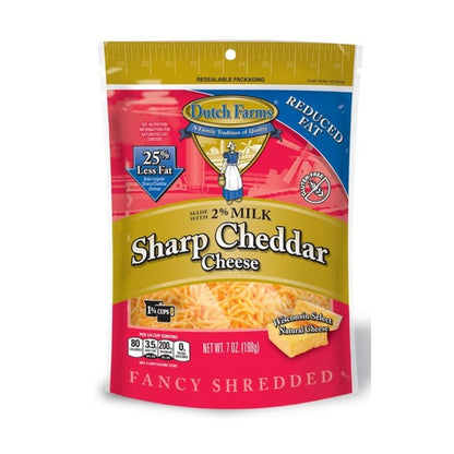 Dutch Farm Sharp Cheddar Fancy 8Oz