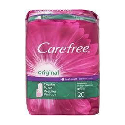 Carefree Org Frsh Scent Sce 20