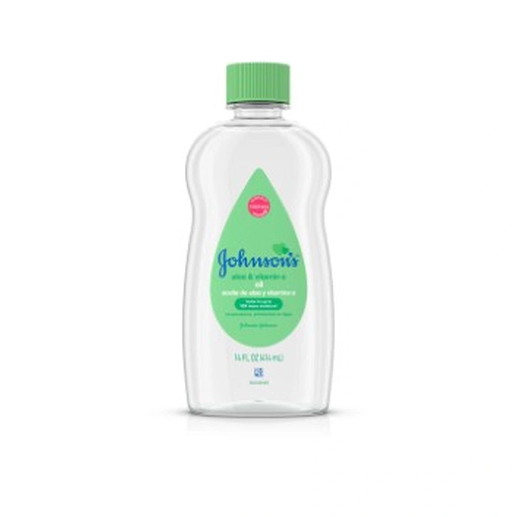 Johnson:S Baby Oil W/Aloe 14Oz