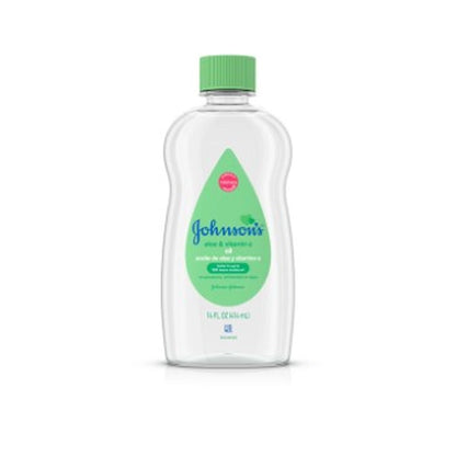 Johnson:S Baby Oil W/Aloe 14Oz