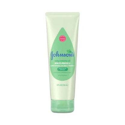 Johnson'S Creamy Oil Aloe & Vit E 8Oz