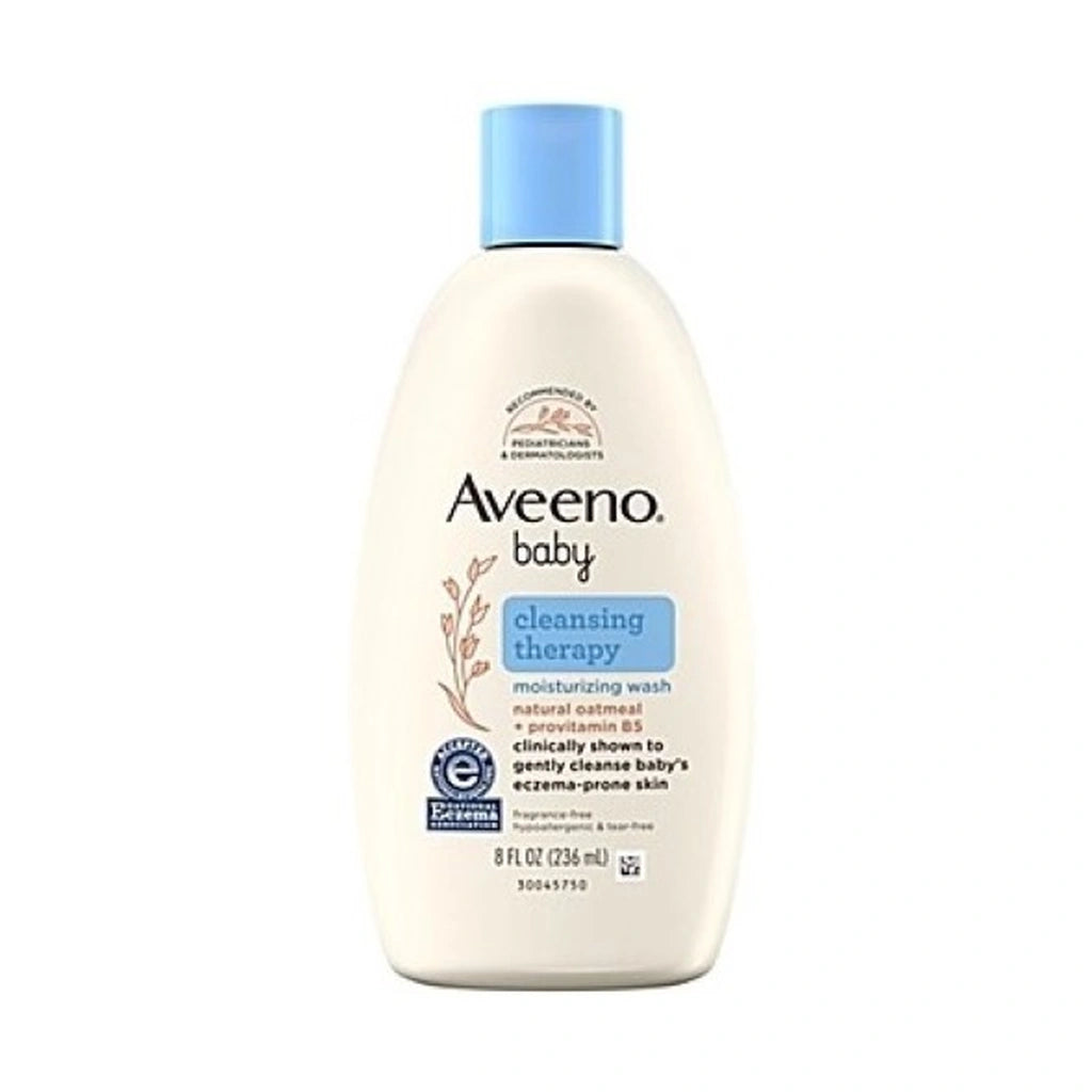 Aveeno Baby Cleansing Therapy Moist 8Oz