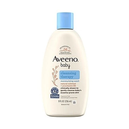 Aveeno Baby Cleansing Therapy Moist 8Oz