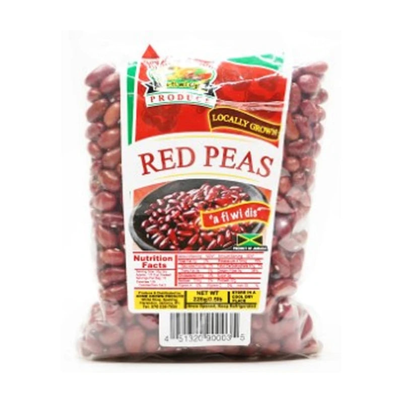 Home Grown Local Red Peas 227G