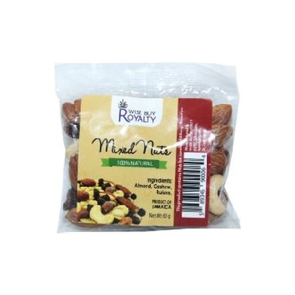 Wb Royalty Mixed Nuts 60G