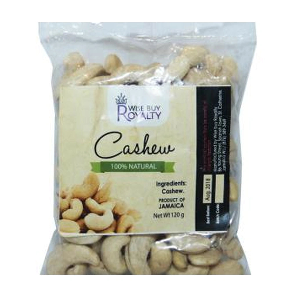Wise Buy Royalty Cashew Unsalted 120G