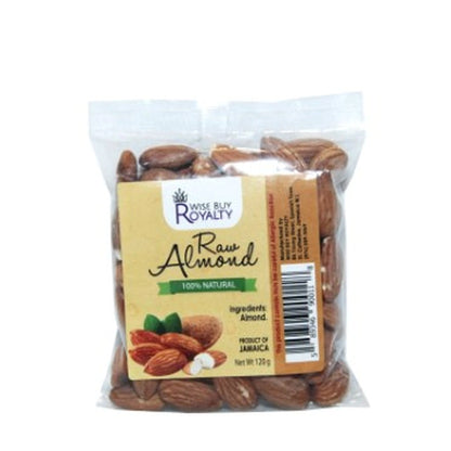 Wb Royalty Almond Unsalted 120G
