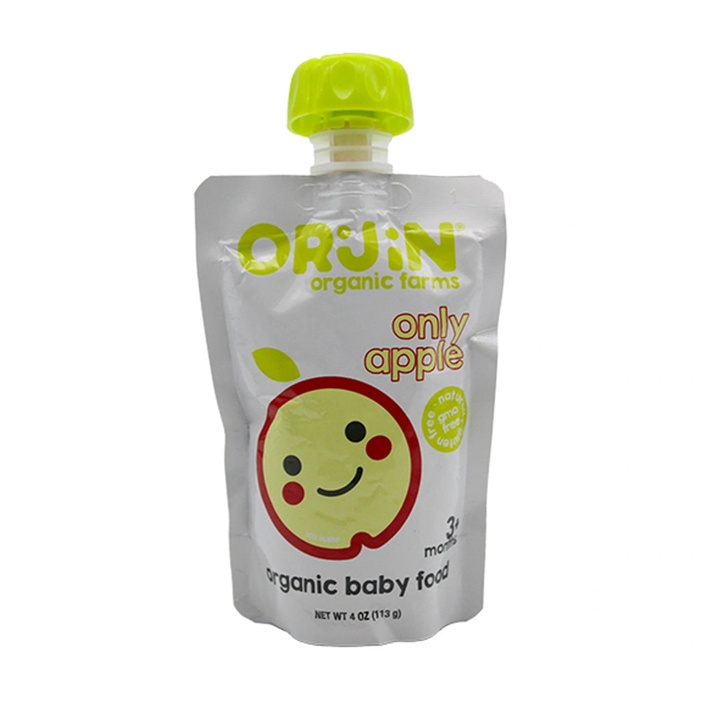 Orijin Organic Only Apple Baby Food 113G