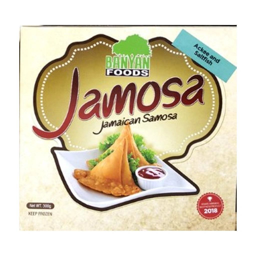Banyan Foods Ackee & Saltfish Jamosa 300