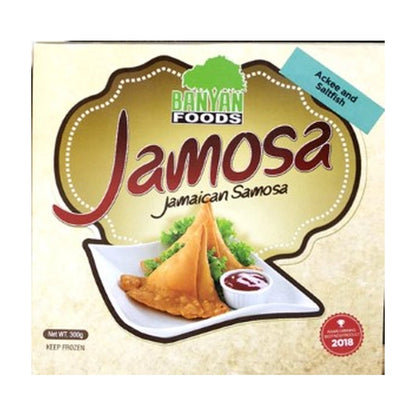 Banyan Foods Ackee & Saltfish Jamosa 300