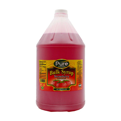 Pure Bulk Syrup S/Berry 3.8Lt